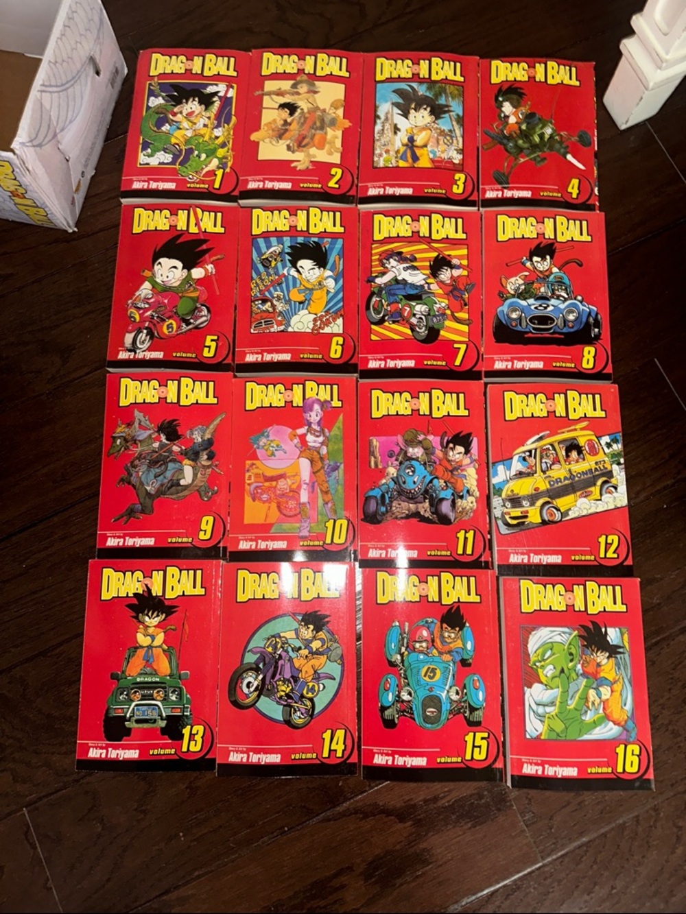 The Dragon Ball Complete box set volumes 1-16